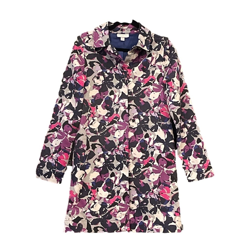 Thakoon for Target canvas jacket fully lined in bright blue. Size XS  H4